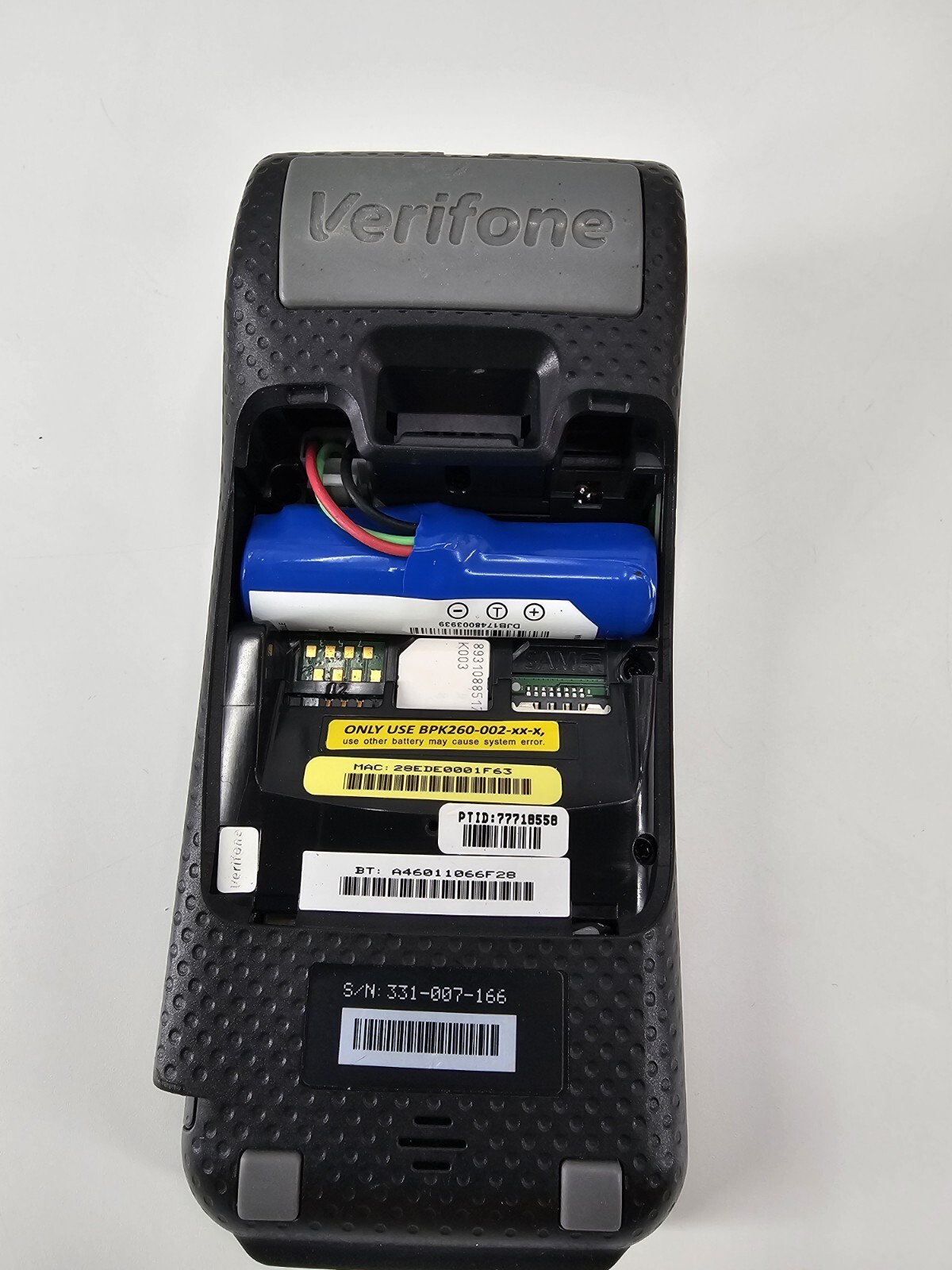 Verifone VX690 Wi-Fi Bluetooth Touchscreen Built-In GPS Credit Card Terminal