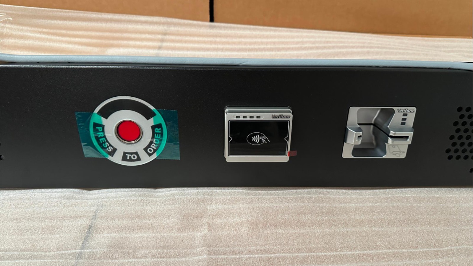 Sonic Drive In Stalls Order Button Payment Panel w/ Verifone UX301-STD & UX401