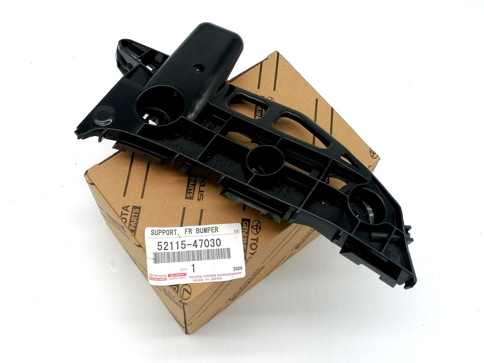 5211547030 GENUINE FOR TOYOTA 2012-2017 PRIUS V /+ FRONT BUMPER RIGHT BRACKET