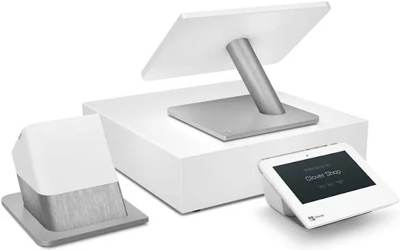 Clover Station Duo POS System w/ Printer, Scanner, Receipt Paper & Power Supply