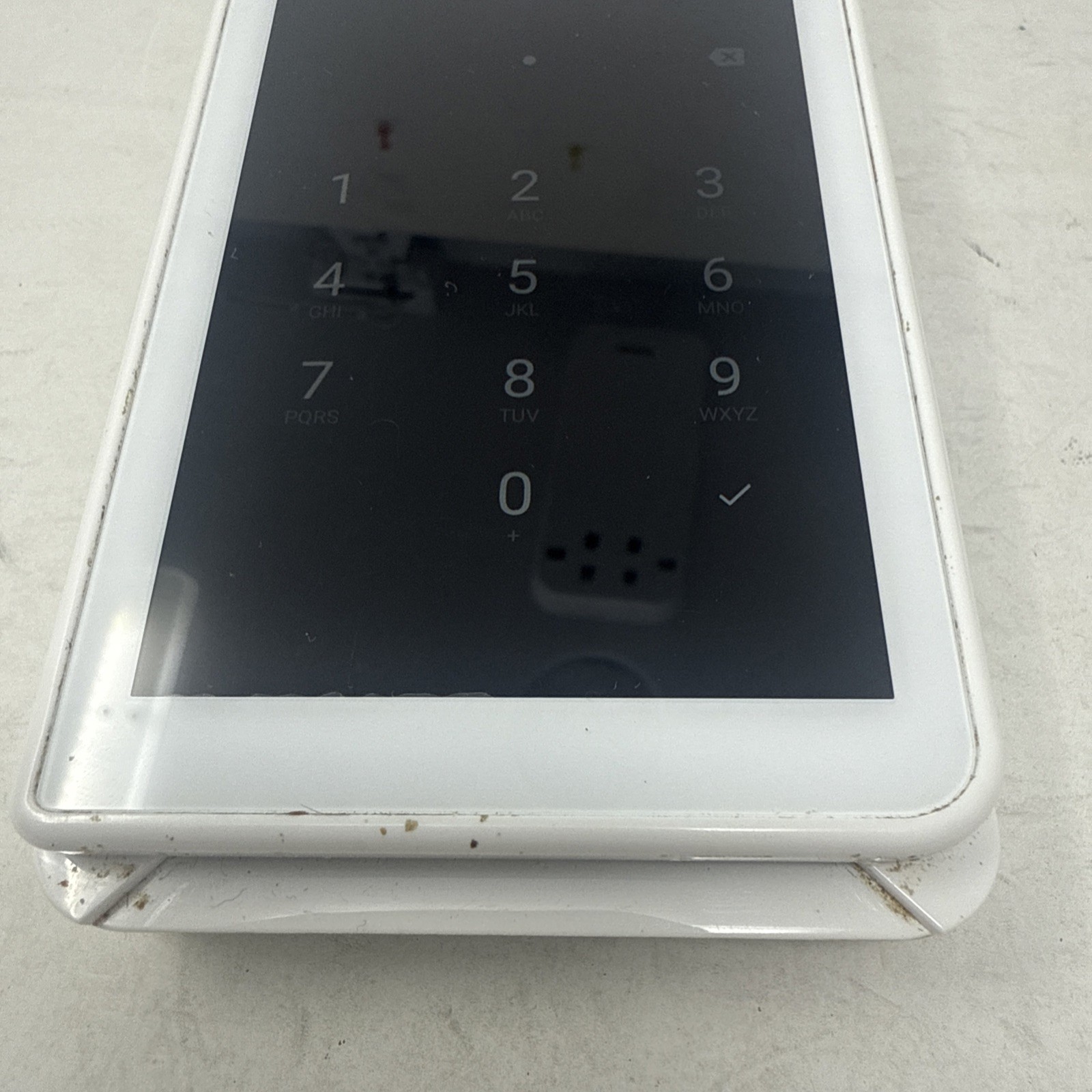 CLOVER Flex 2 C403 Touch Screen Card Terminal Turns On Locked *UNTESTED*