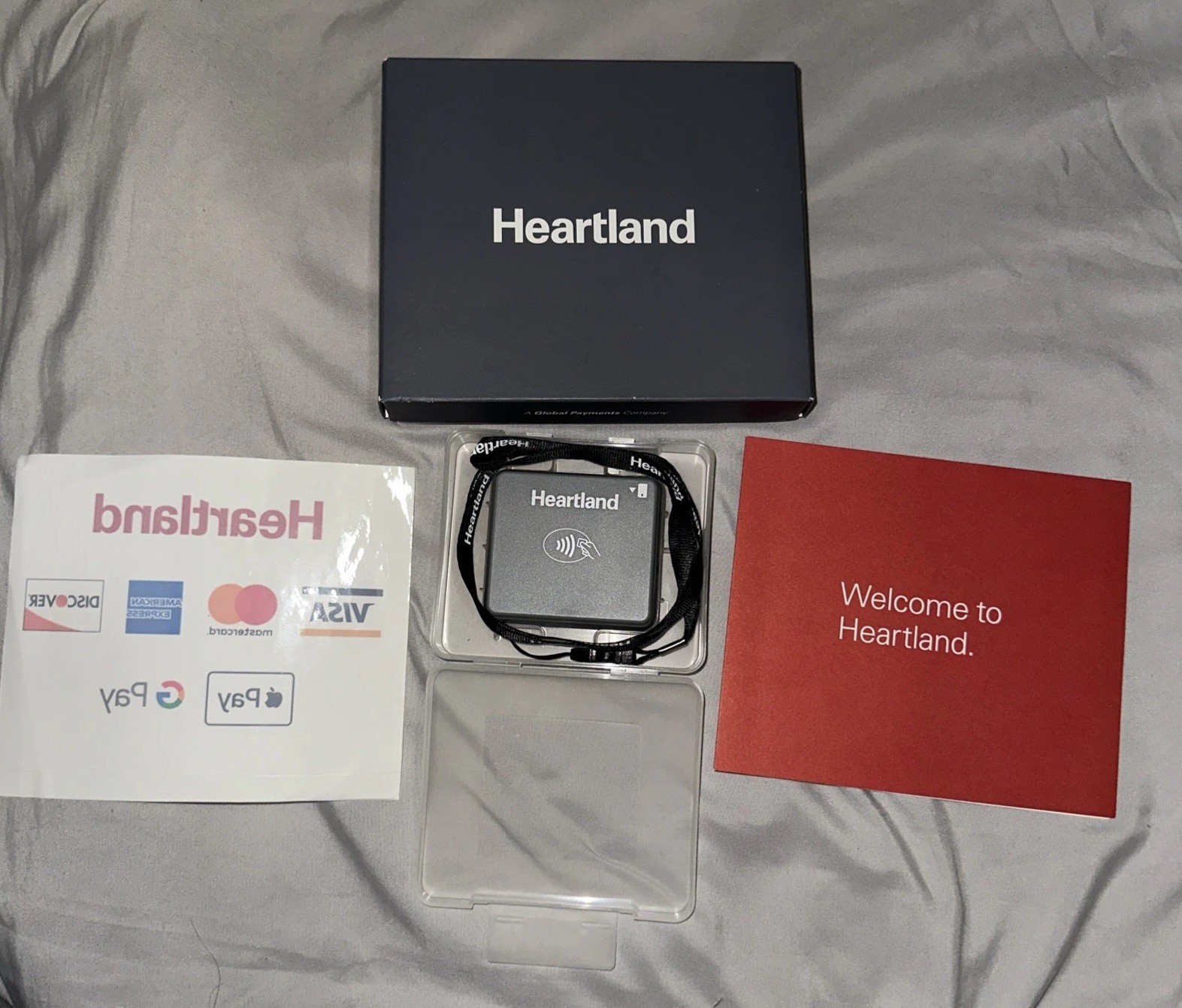 Heartland CONTACTLESS Credit Card Reader APPLE PAY