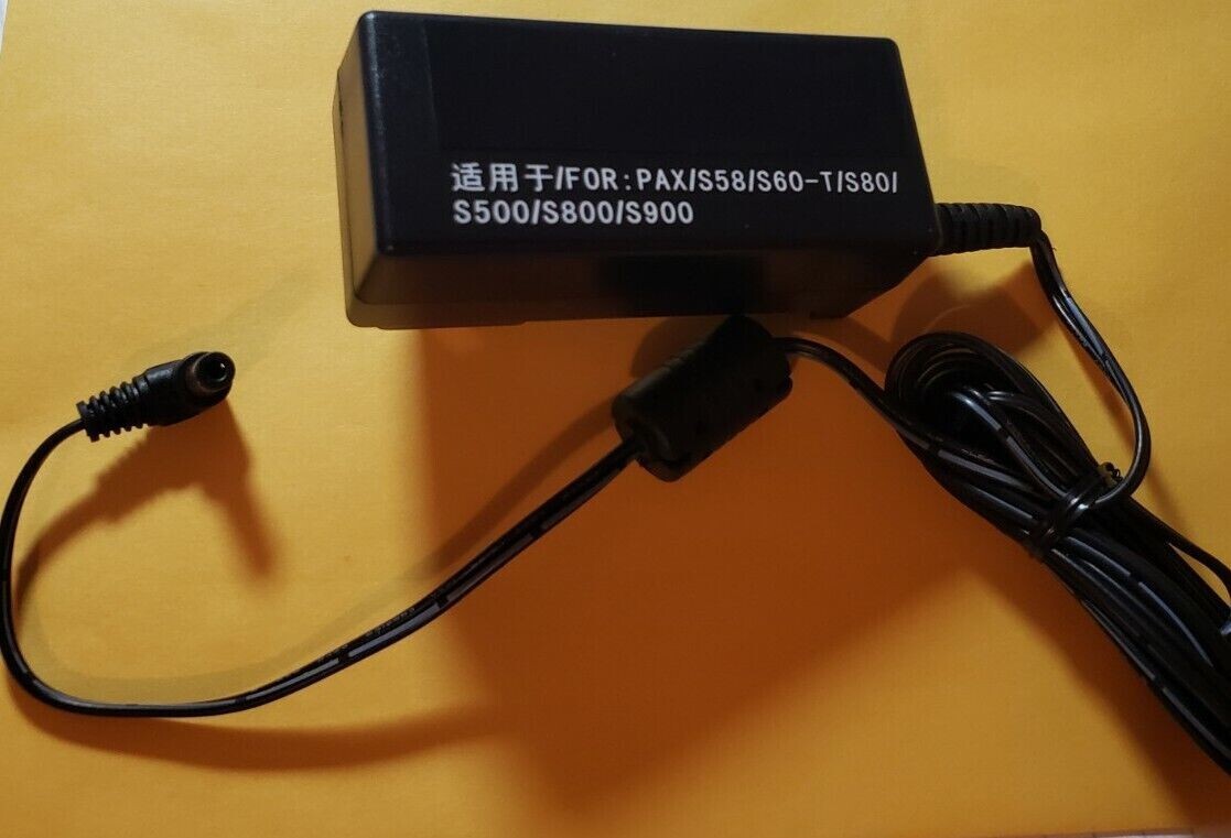 🔥OEM PAX a80 S80 S58 S60 S500 S800 S900 ORIGINAL POWER SUPPLY charger ADAPTER