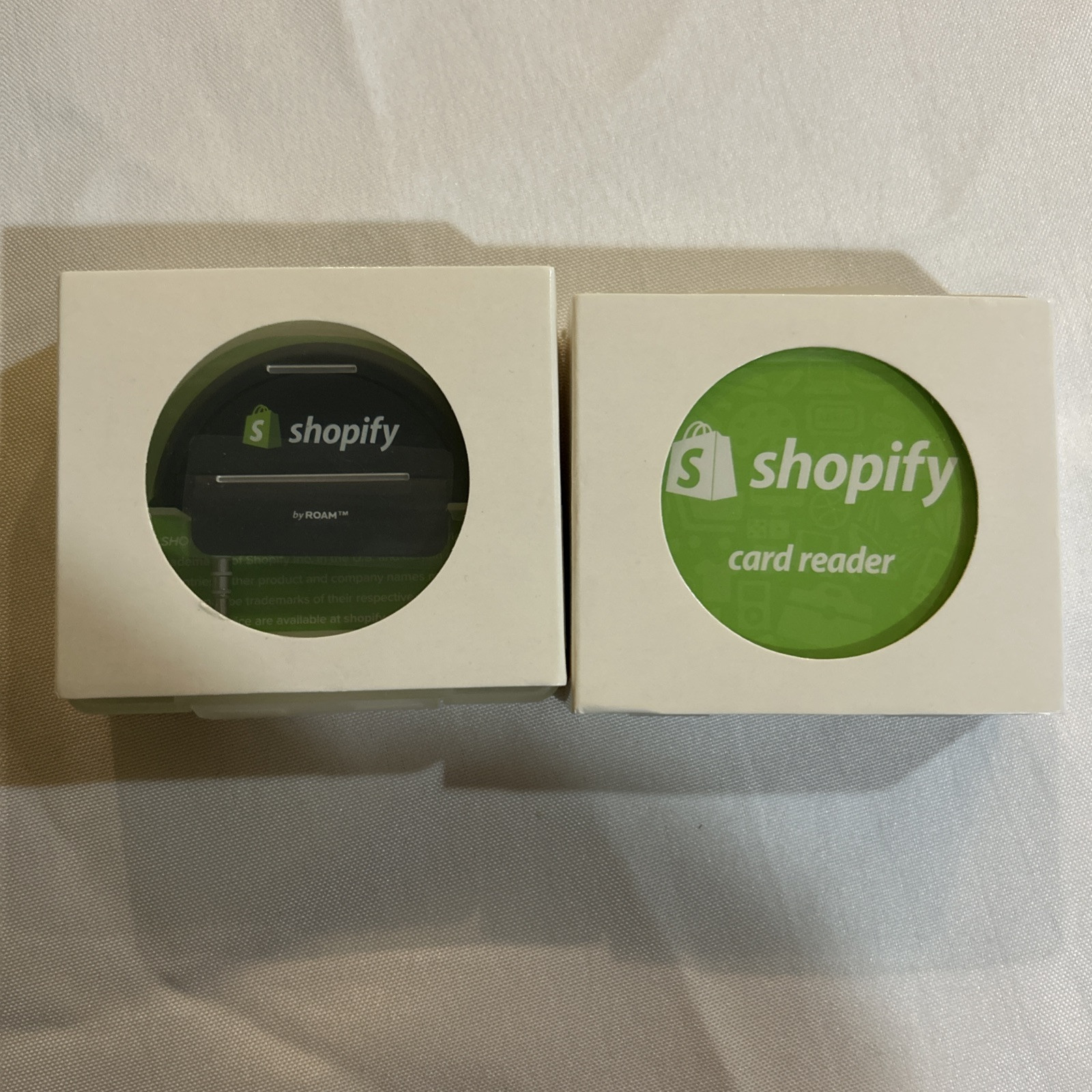 Card Reader Shopify MOBILE Apple and Android 3.5 mm Headphone Jack Lot 2