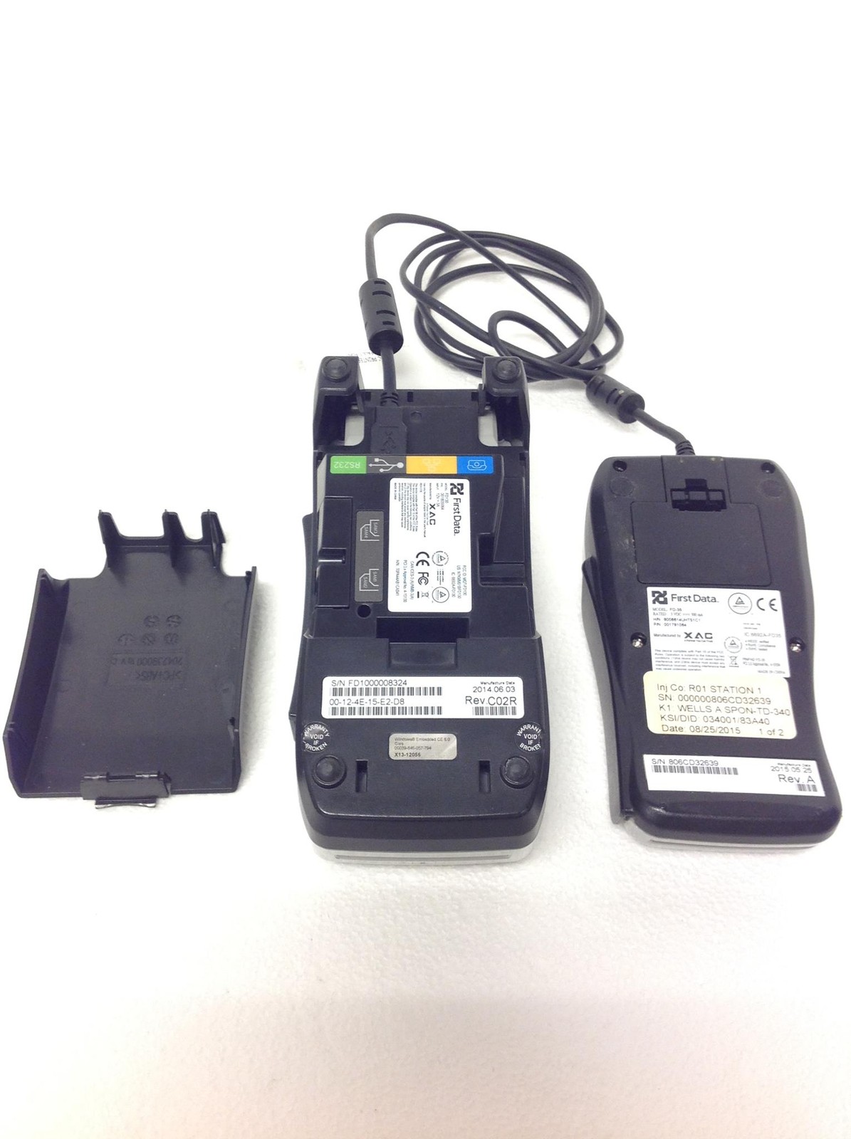 4x FIRST DATA FD130 Credit Card Machine w/ First Data Pinpad FD35 FREE SHIPPING
