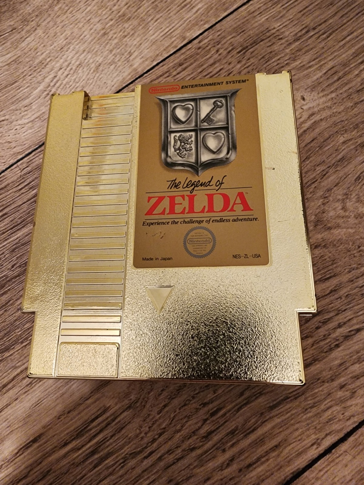 Vintage Original Legend of Zelda NES Video Game Cartridge
