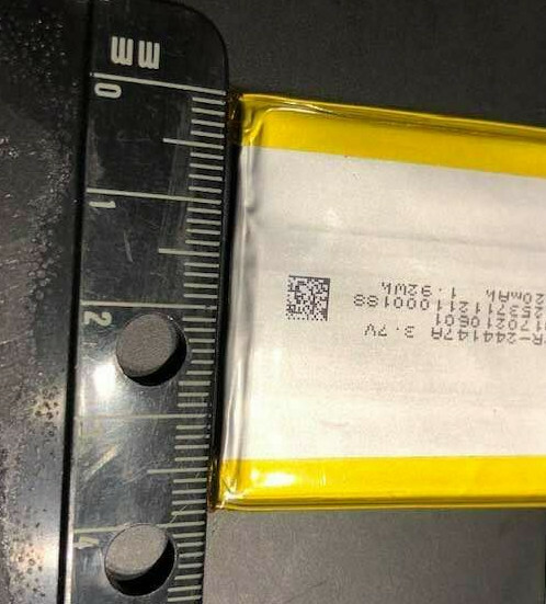 3.7v 520mAh BATTERY FOR S6 S8 SQUARE CHIP READER