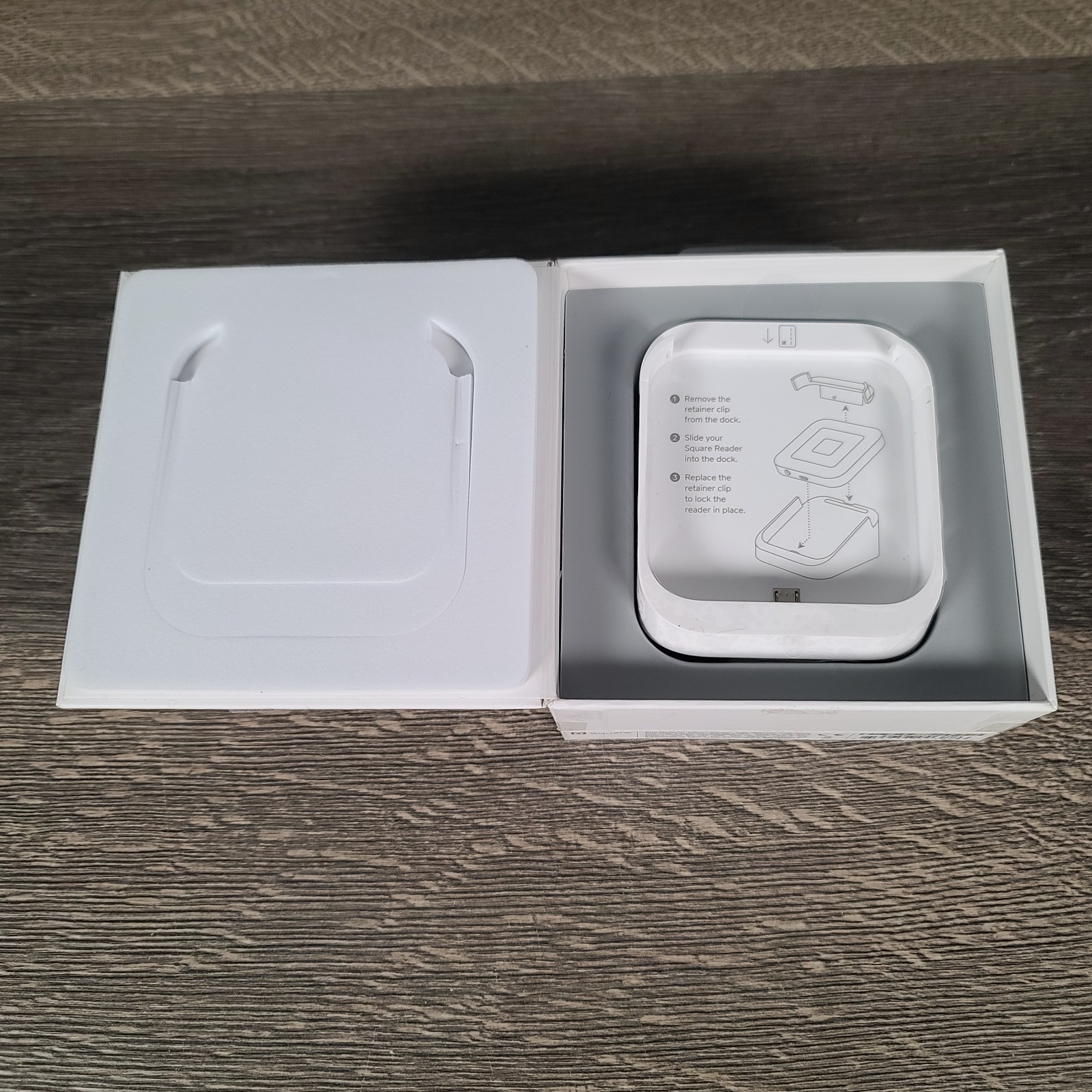 New Open Box Square Dock For Square Reader Contactless Credit Card Reader