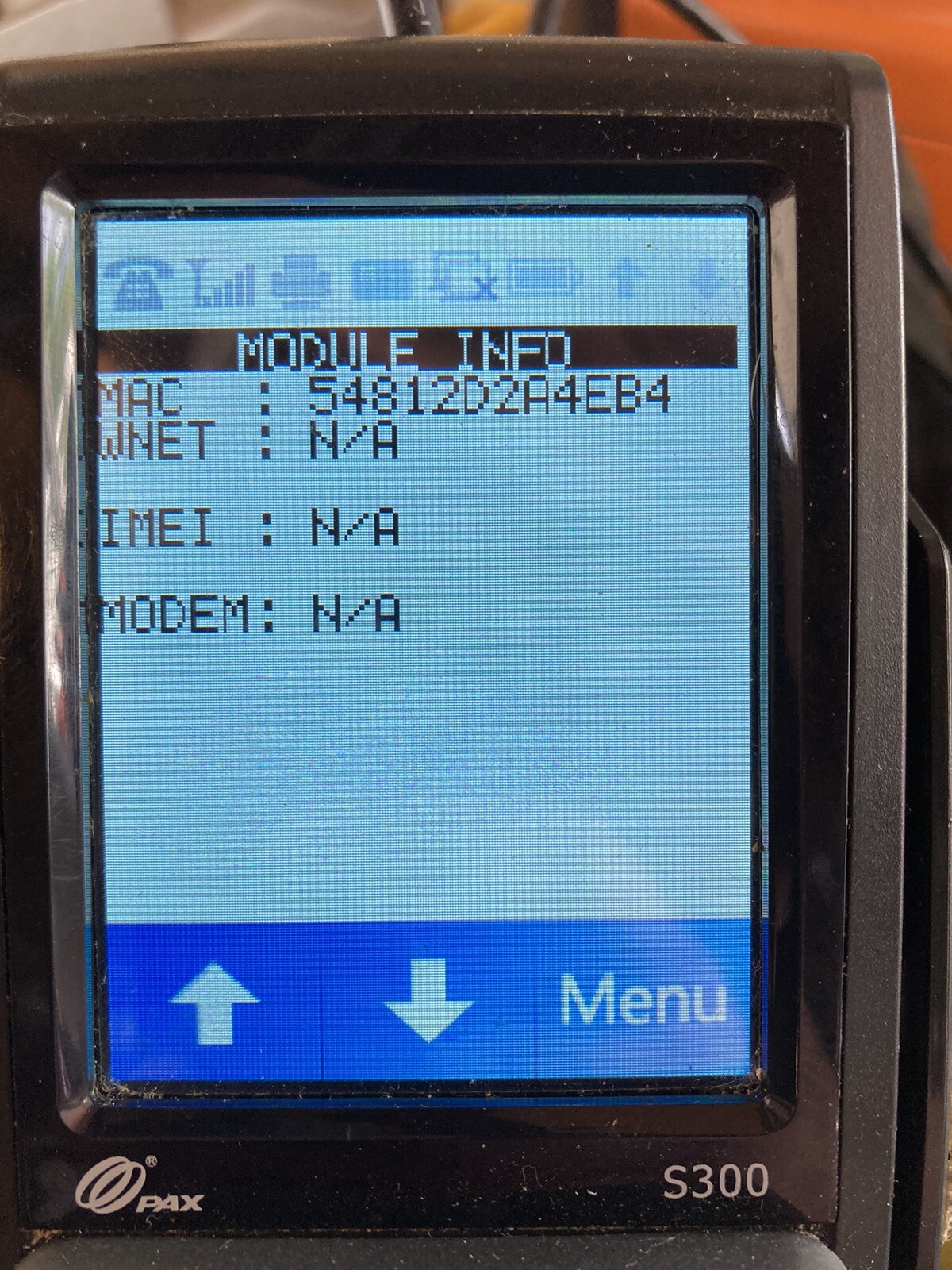 2 PAX S300 Integrated PIN Pad Credit Card Terminals & Cables – Read Description