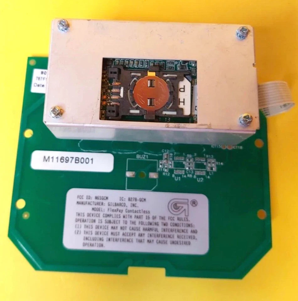 🔥 GILBARCO VEEDER-ROOT FLEXPAY CONTACTLESS FUEL DISPENSER MODULE M11697B001 ^^