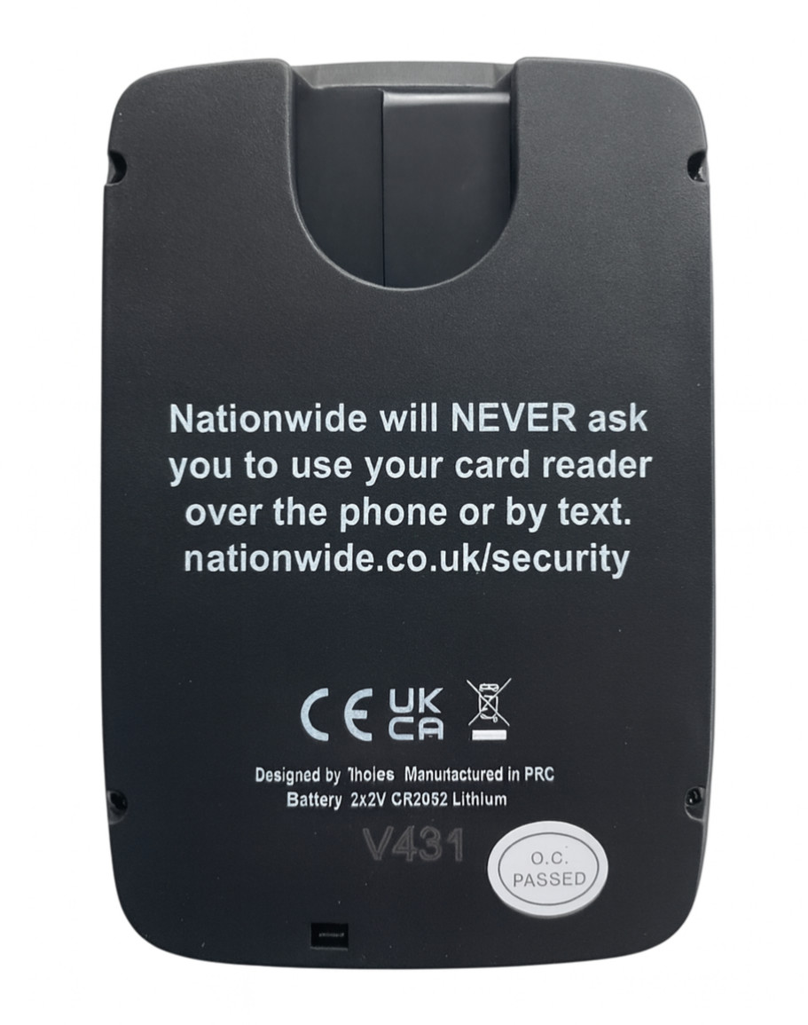 Nationwide- Card Reader Secure Online Banking PINsentry Device Works with Most