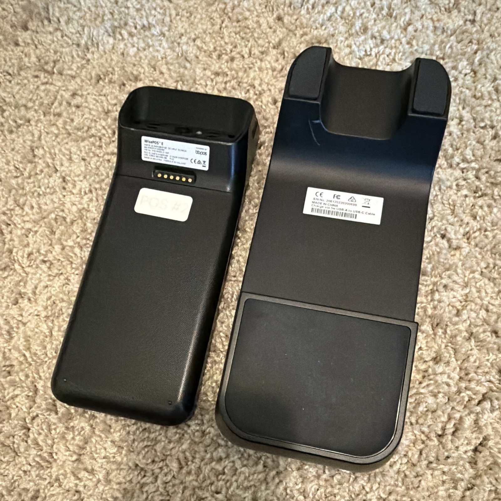 bbpos WisePOS E WSC51 Card Terminal/Reader w/ Charging Dock