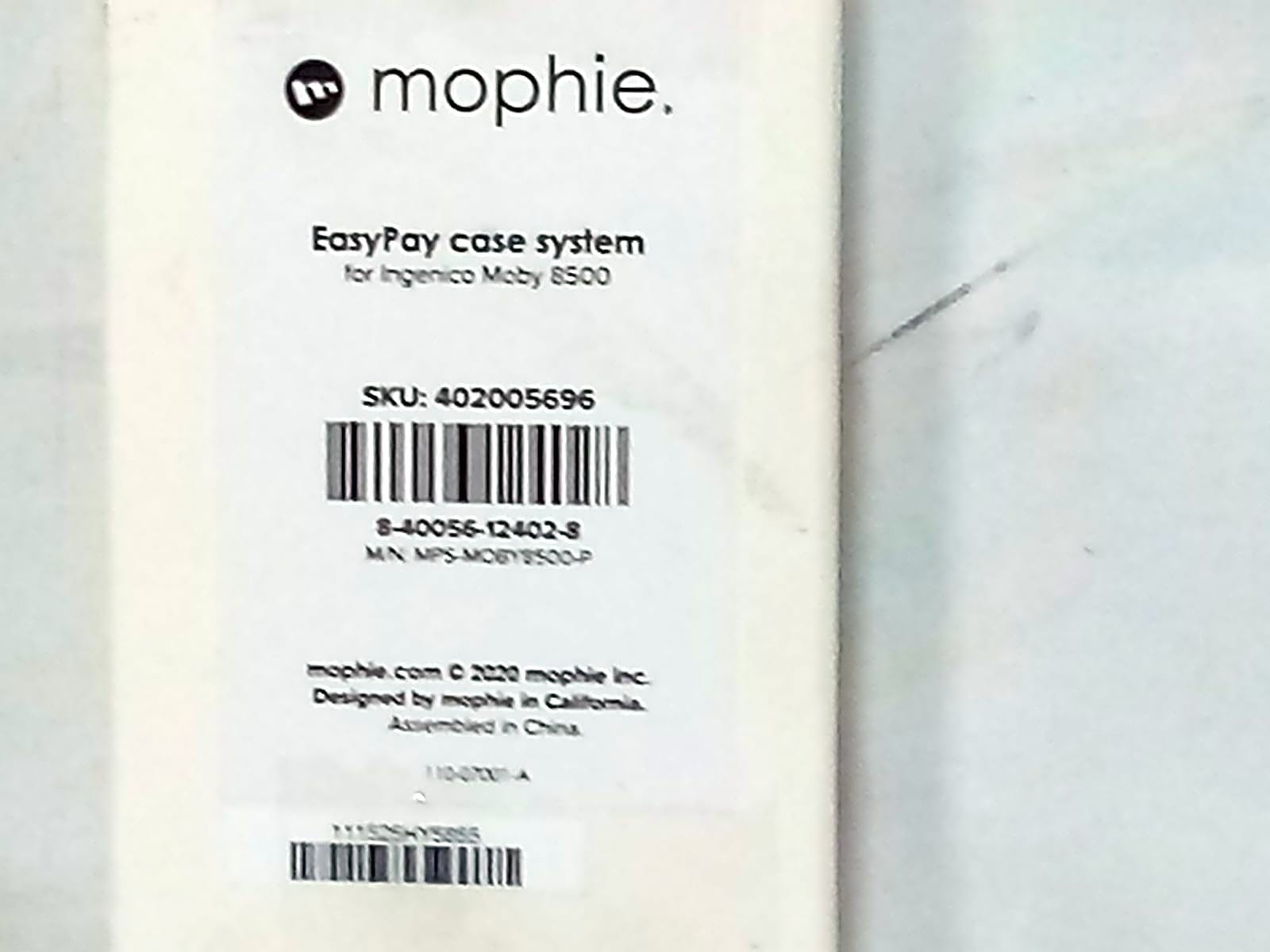 mophie EasyPay Case System for Ingenico Moby 8500 Mobile Card Reader