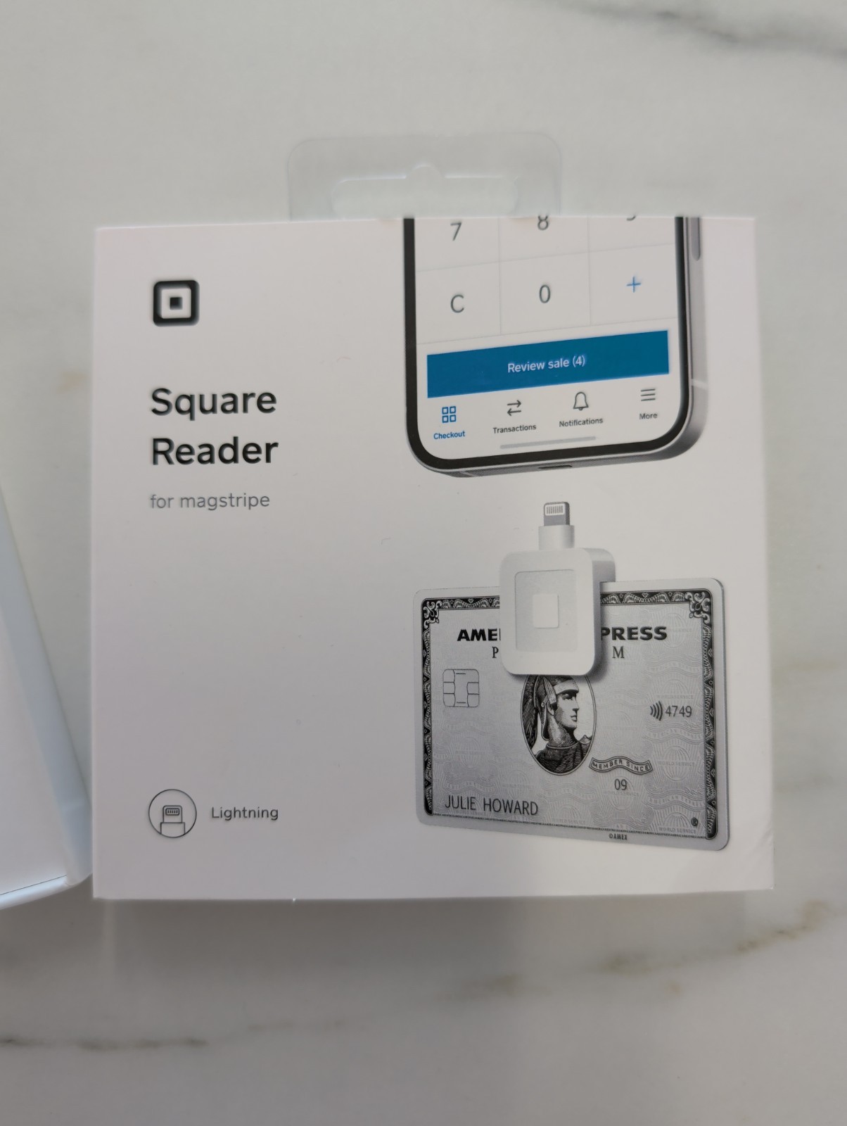 Square A-SKU-0523 Reader for Magstripe Lightning Connector