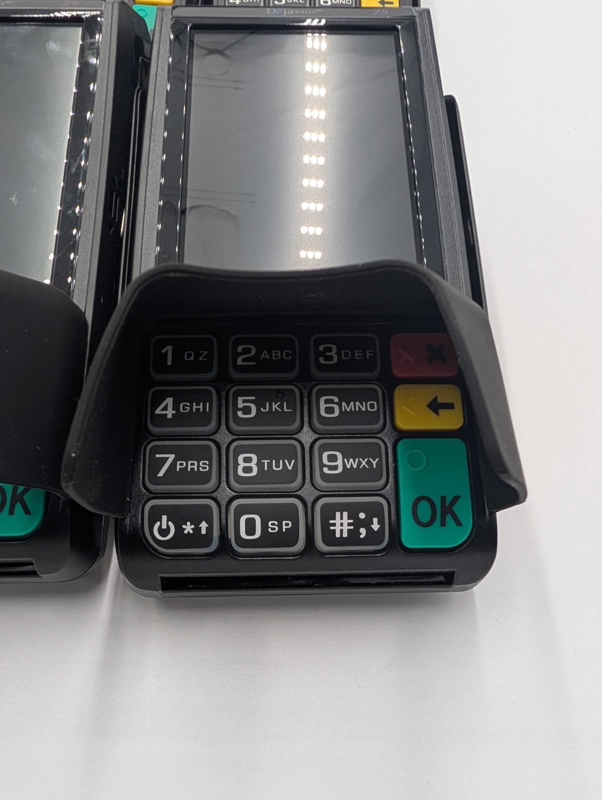 Dejavoo Z9 Payment Terminals – Lot of 6 VEGA3000 Powers On Core Menu As Is Parts