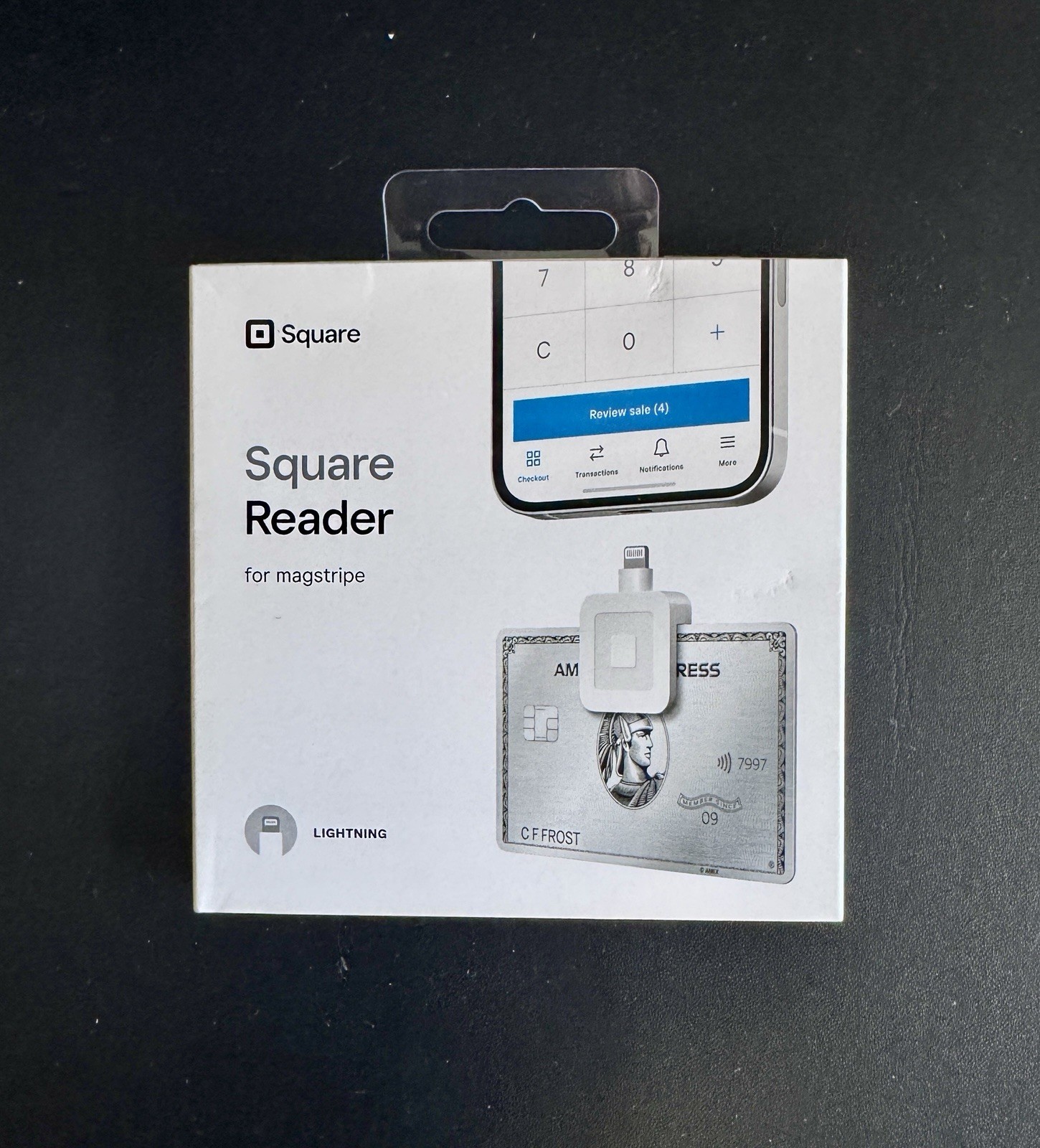 Square A-SKU-0523 Reader for Magstripe Lightning Connector