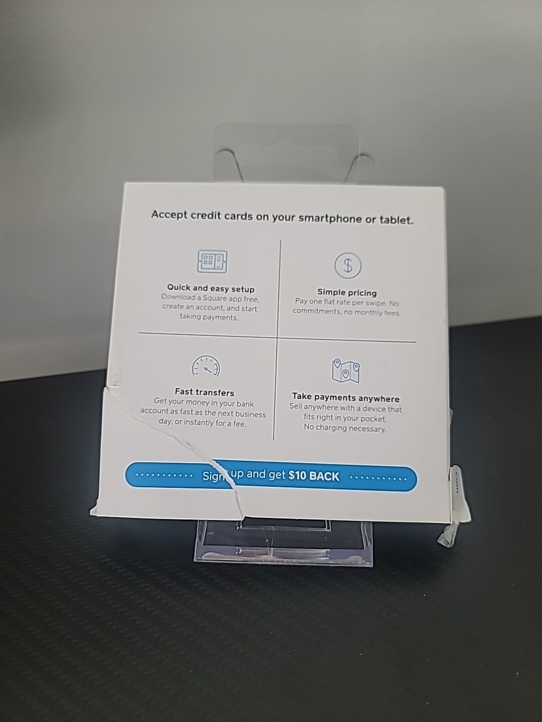 Square Credit Card Reader for iPhone, iPad and Android