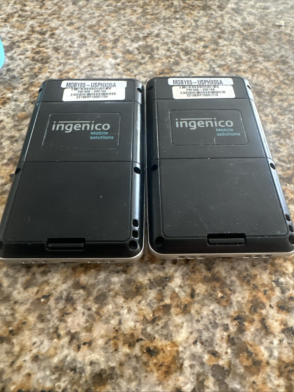 Lot Of 2 Moby Ingenico 8500. Moby/8500