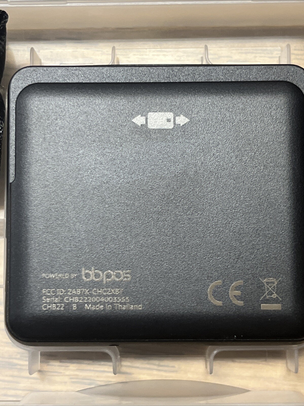 BBPOS Chipper BT Bluetooth Magstrip / EMV / NFC Card Reader CHB22