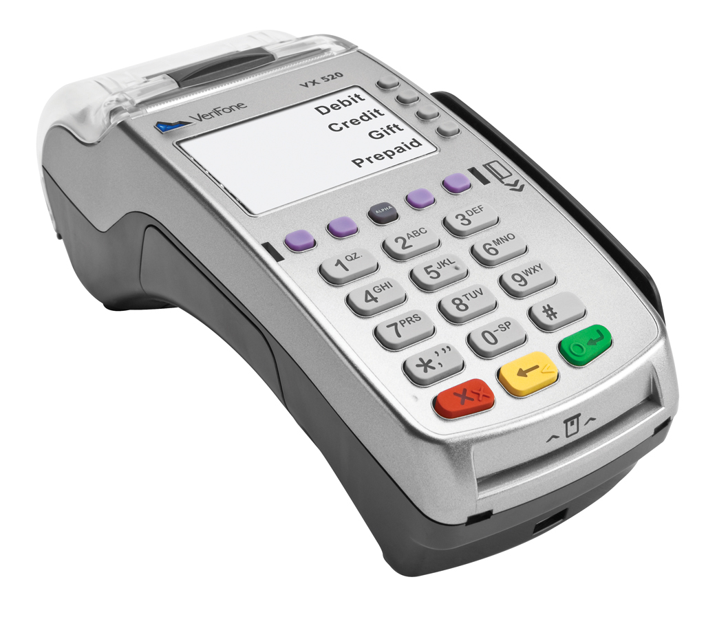 VeriFone Vx520 EMV Credit Card Machine *UNLOCKED* #M252-753-03-NAA-3