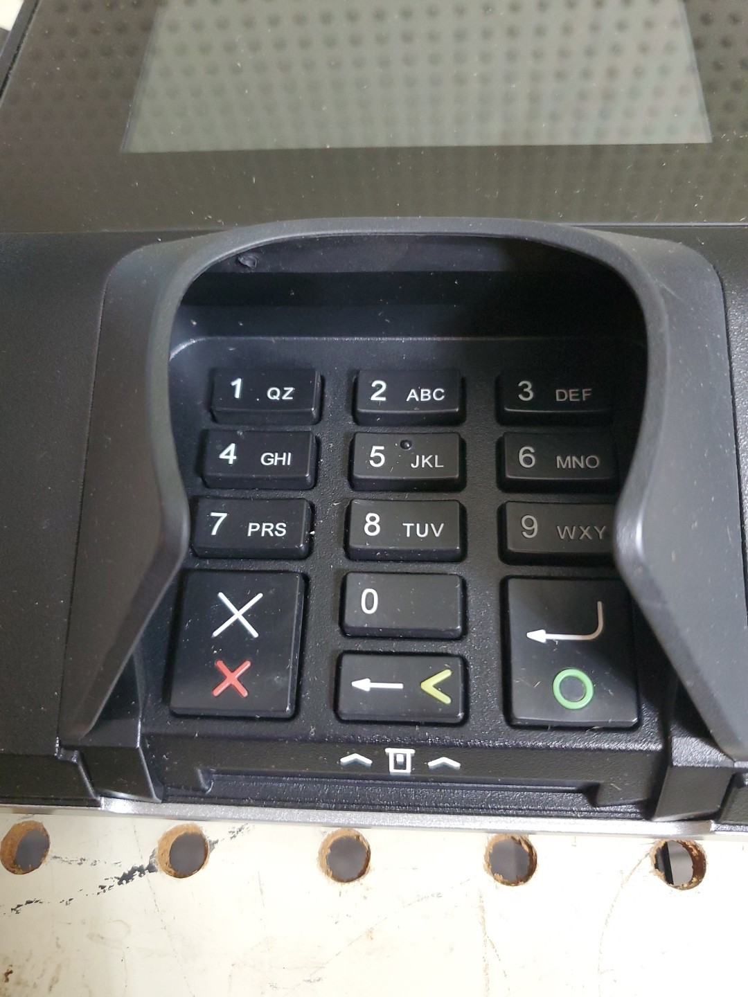 VeriFone MX 915 Mx915 Credit Card Pinpad Terminal M132-409-01-R w/Pen