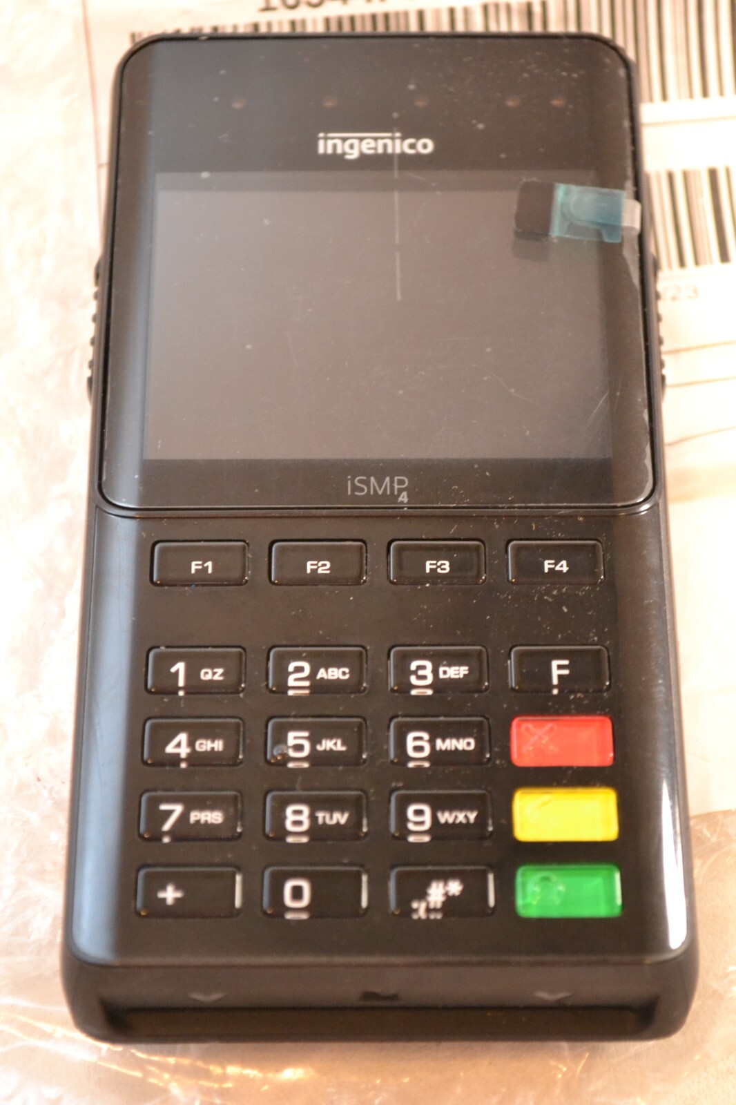 INGENICO ISMP IMP657-11P3556A PORTABLE POS TERMINAL