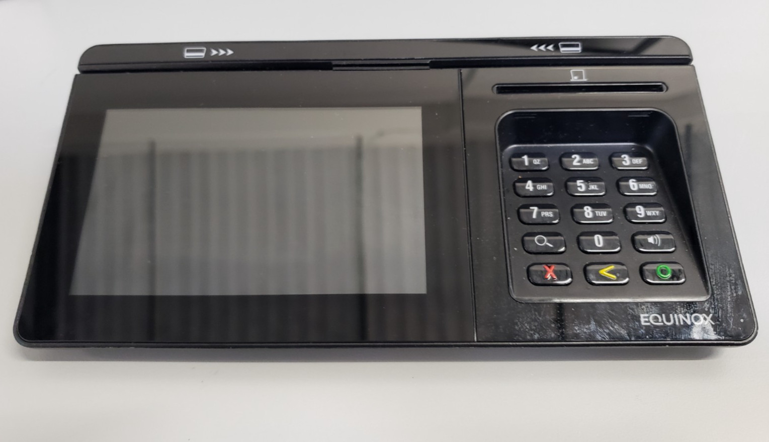 NEW OPEN BOX Equinox Luxe 8500i HD LCD Touchscreen Terminal Hybrid POS