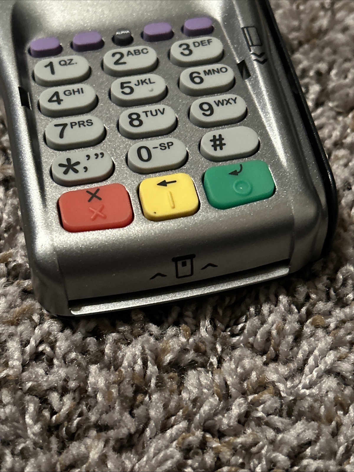 Verifone Vx805 Pin Pad Card Reader 160mb Keypad Missing Top