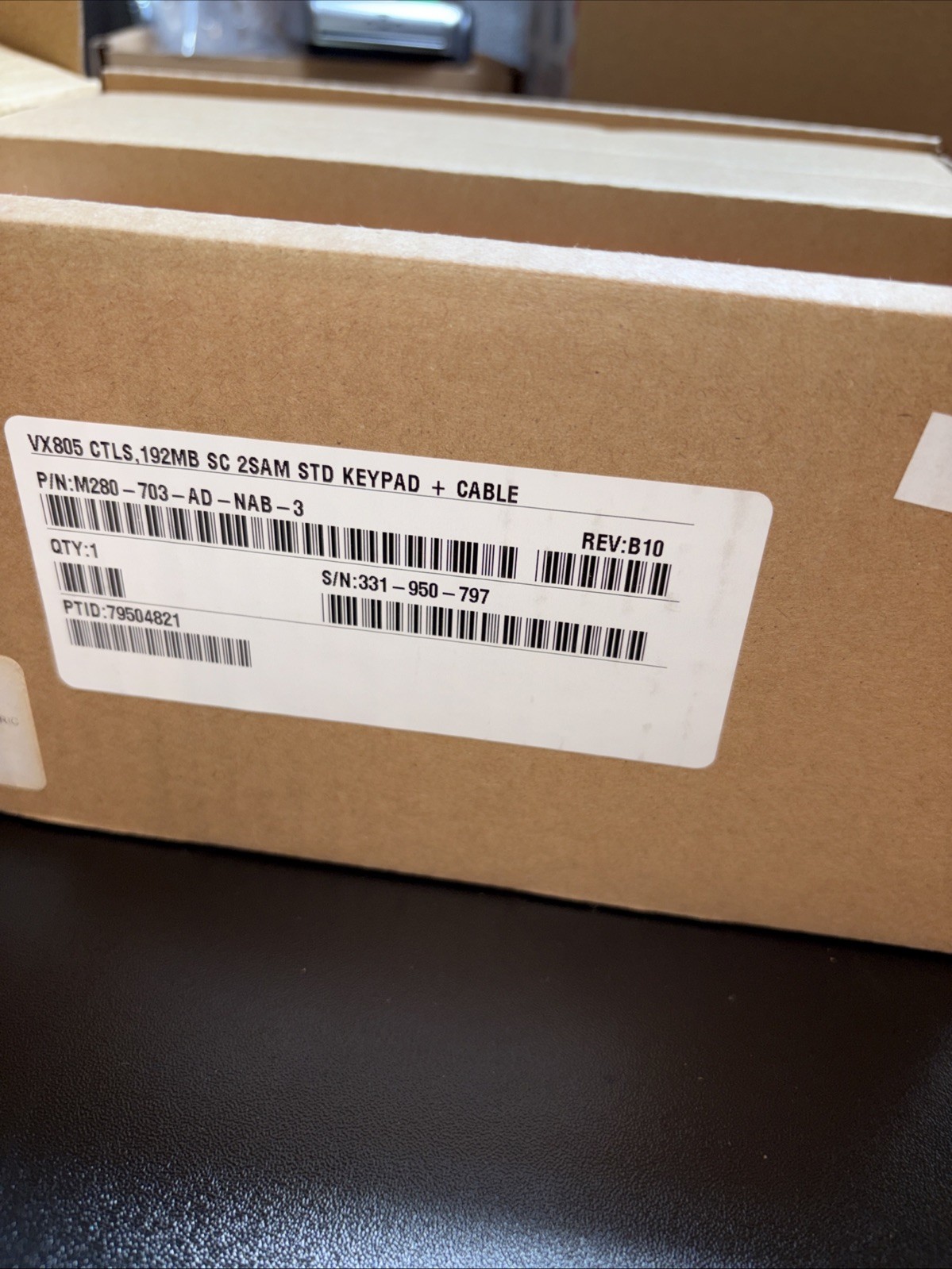 VeriFone VX805 CTLS Pin Pad Chip/Card Reader