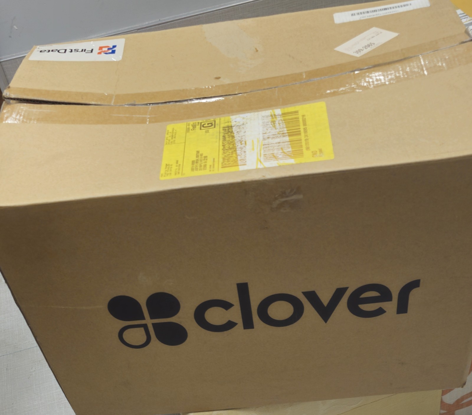 Clover Station 1.0 C100 POS Point of Sale System W/ Printer P100 & AC Adapter