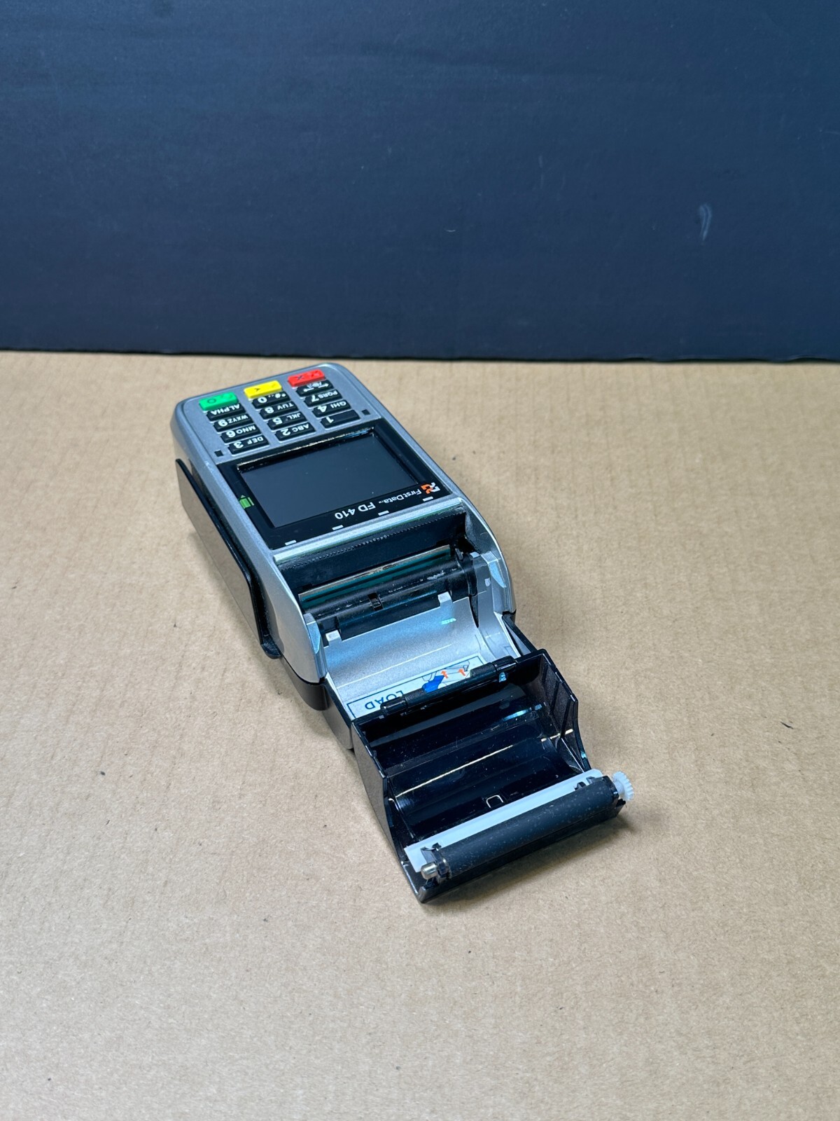 First Data FD410 DW EMV Wireless Handheld Credit Card Terminal
