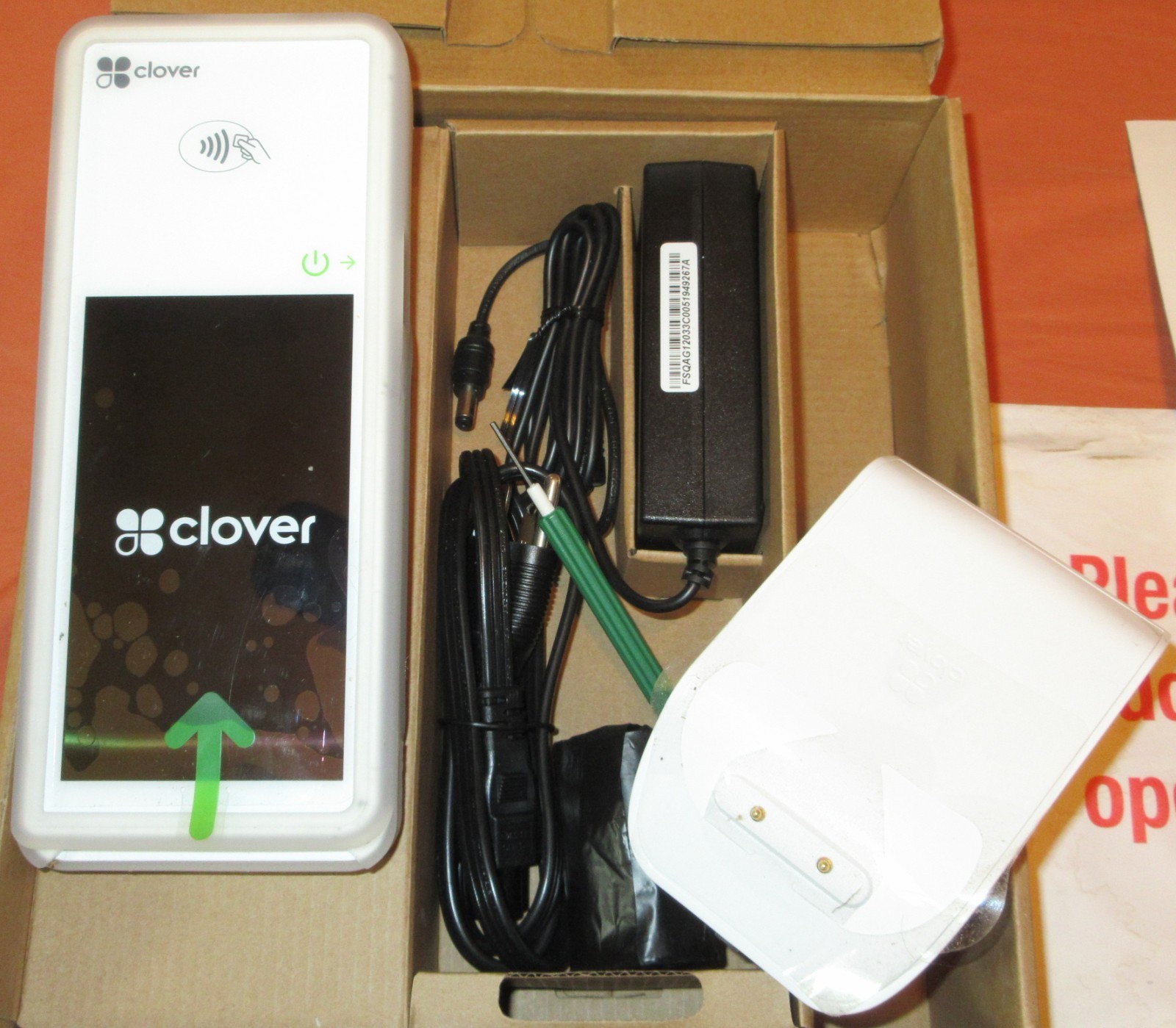 New Clover Flex Starter Kit Model K400 U Credit Card Terminal