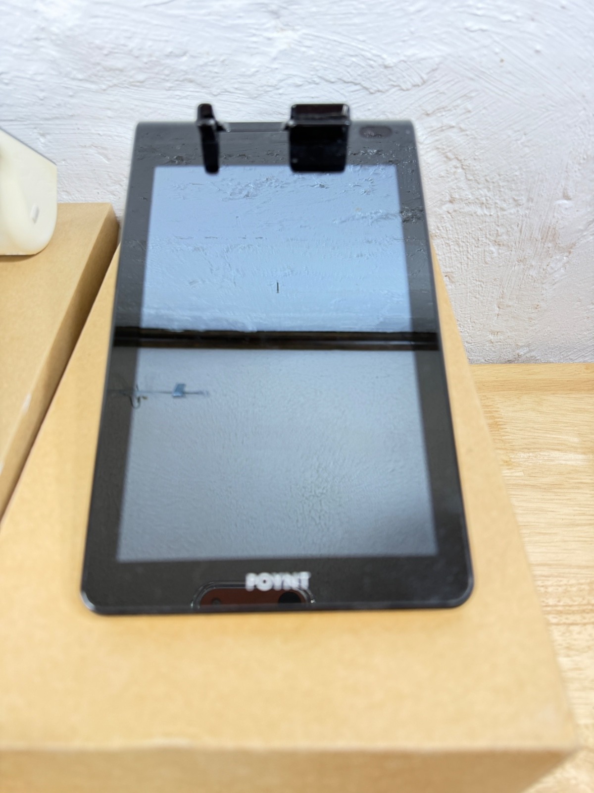 Lot of 2 Poynt P3301 Smart Terminals Wireless Credit Card Readers w Accessories