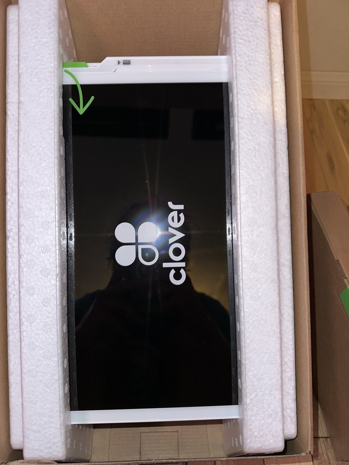 Clover C500 Station POS System w/ P500 Printer and Cables