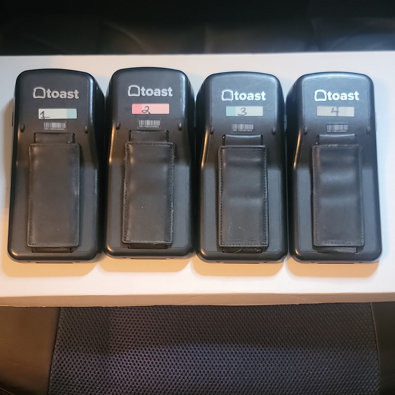 Lot of 4- Toast Go 2 TG200 Charging Cables Included