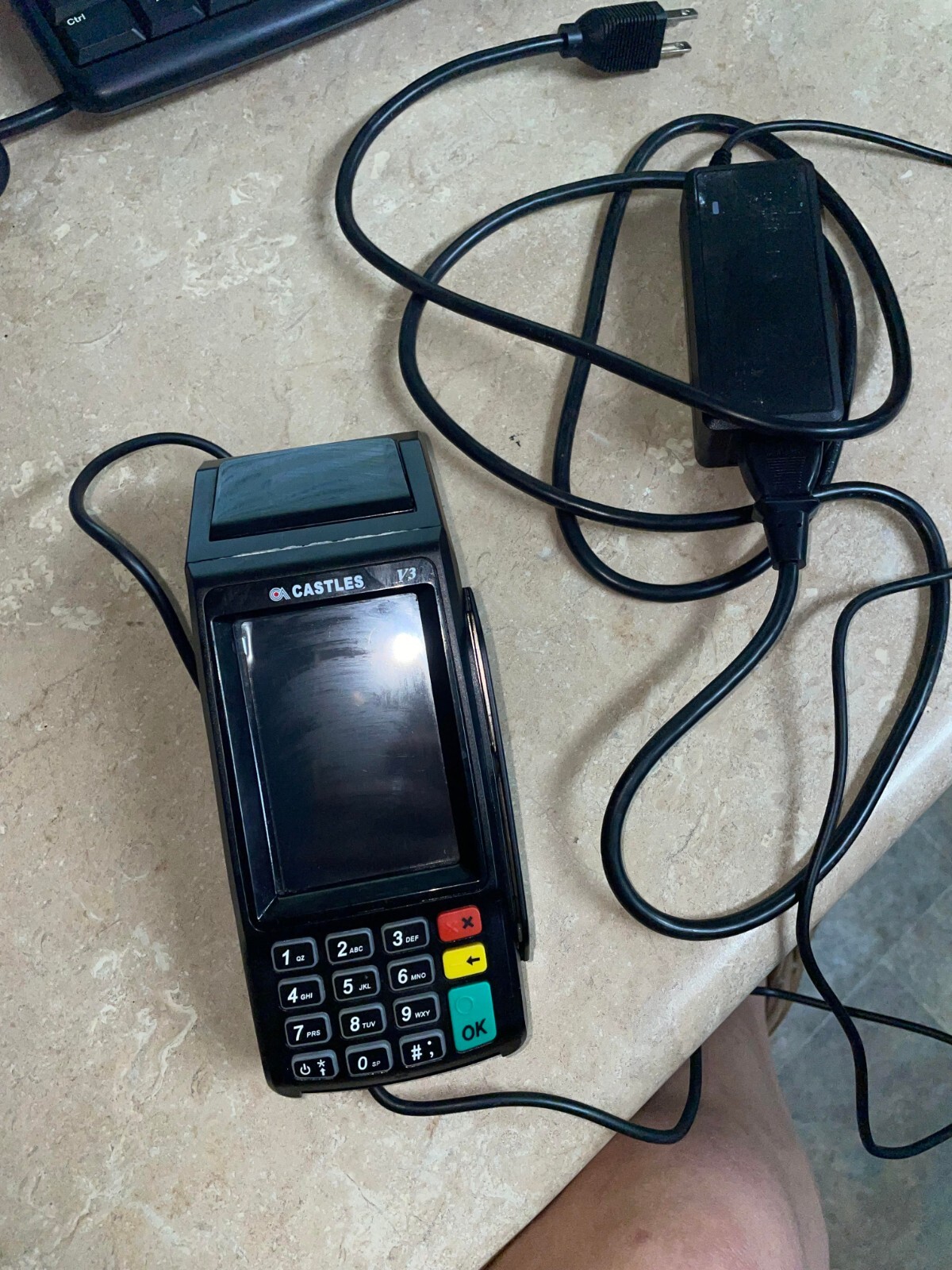 Credit Card Terminal Castles V3 – Vega 3000