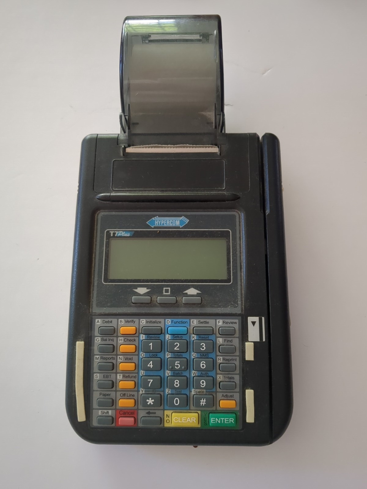HYPERCOM T7PLUS Credit Card Payment Terminal P/N 010283-048 ZE