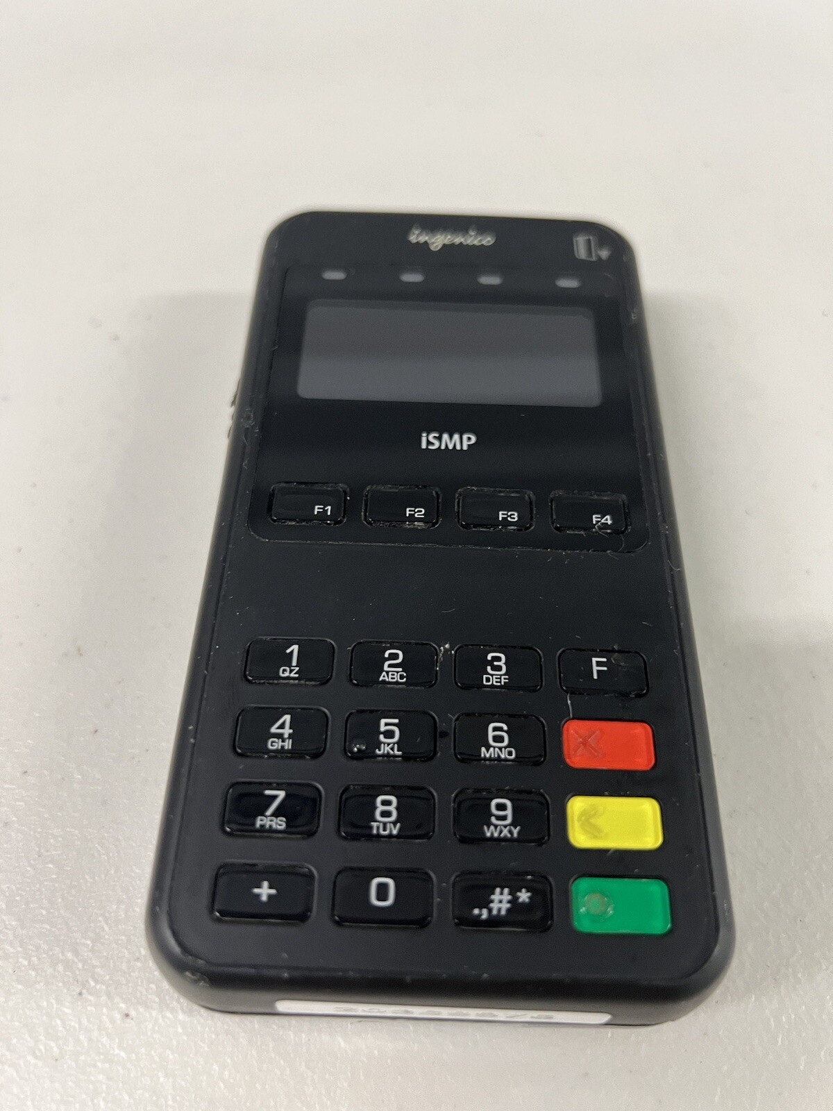 Ingenico iSMP Credit Card Reader Scanner *UNTESTED* Barcode Scanner FreeShipping