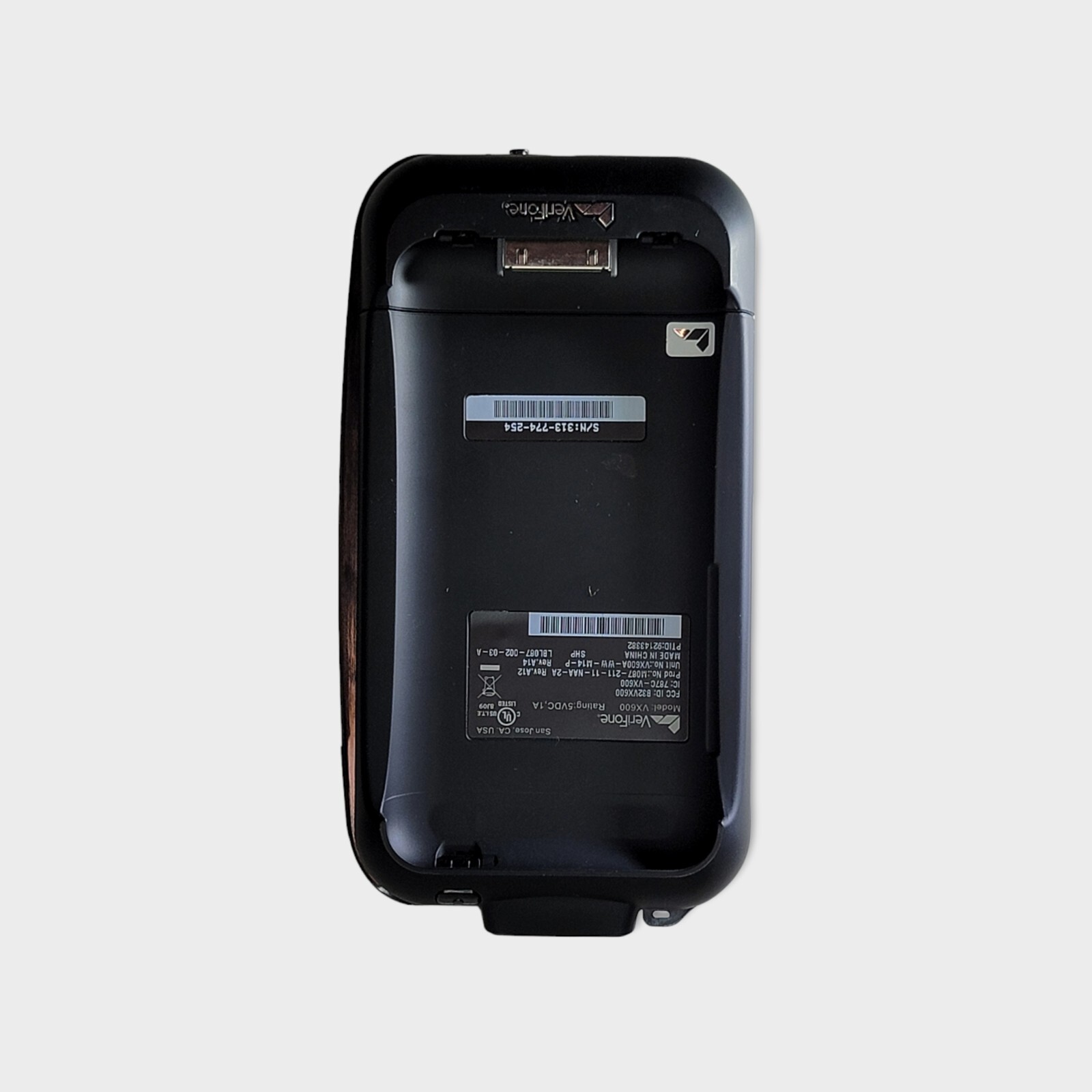 VeriFone VX600 Bluetooth 2D/3D Transaction Terminal Barcode Scanner for iPod T4