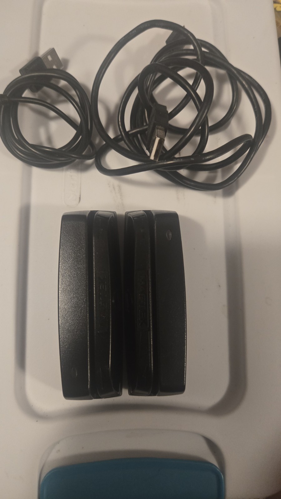 MagTek USB Magnetic Stripe Credit Card Reader Swipe Scanner PN 21073062 Tested