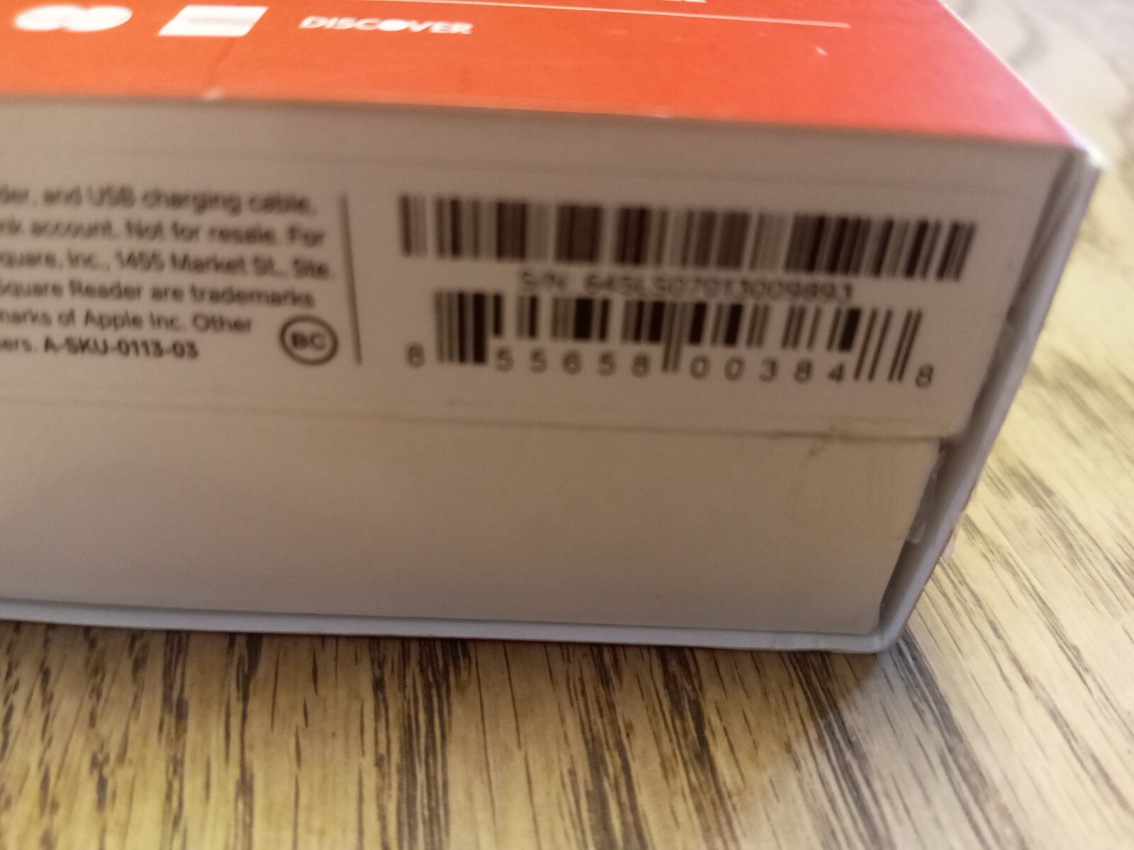 Square Reader for contactless and chip cards and magstripe cards.  New in box