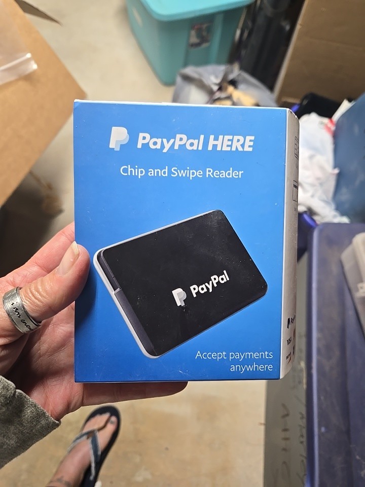 PayPal PCSUSDCRT Chip and Swipe Reader – Black