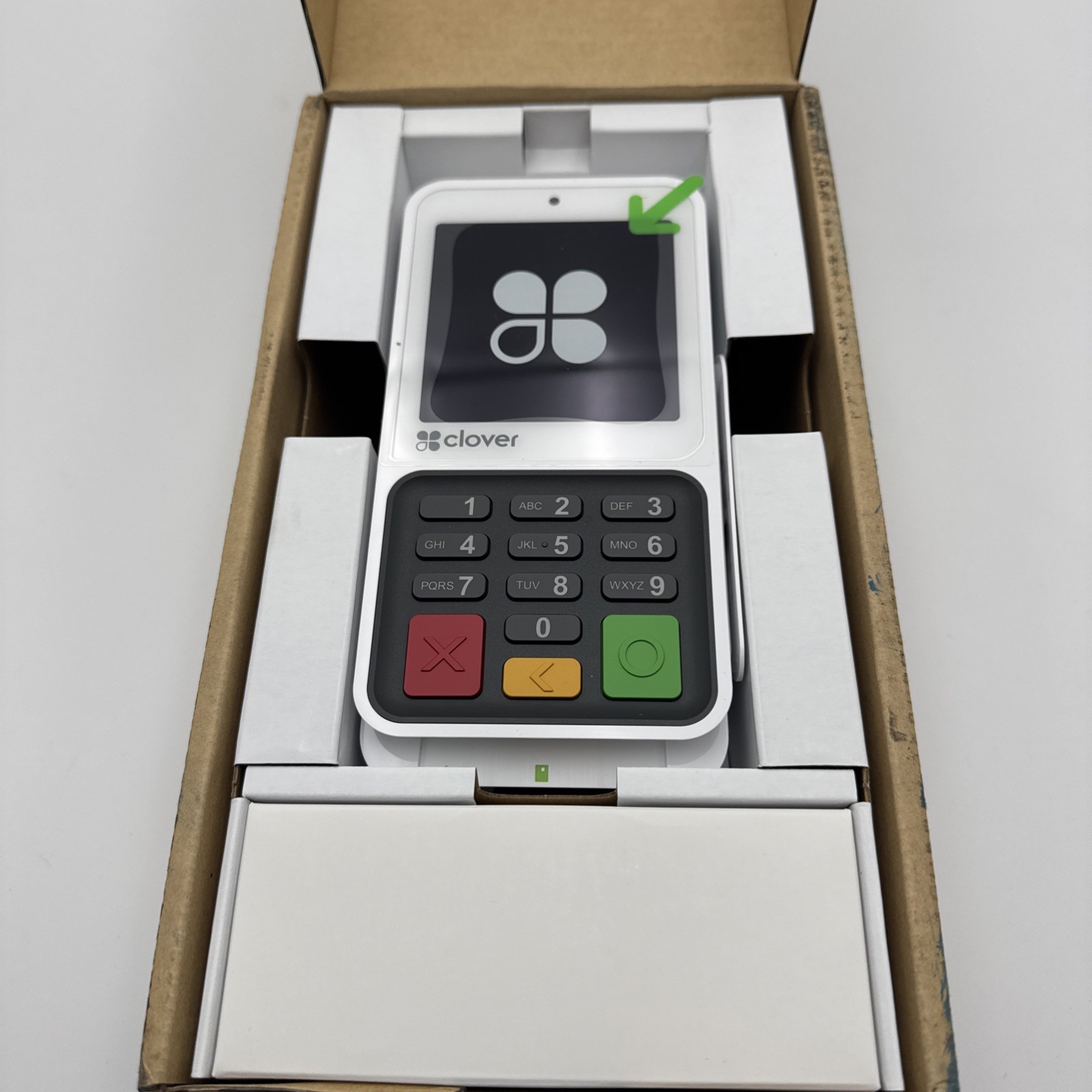 Clover Compact C801 Wired Credit Card Terminal/Reader