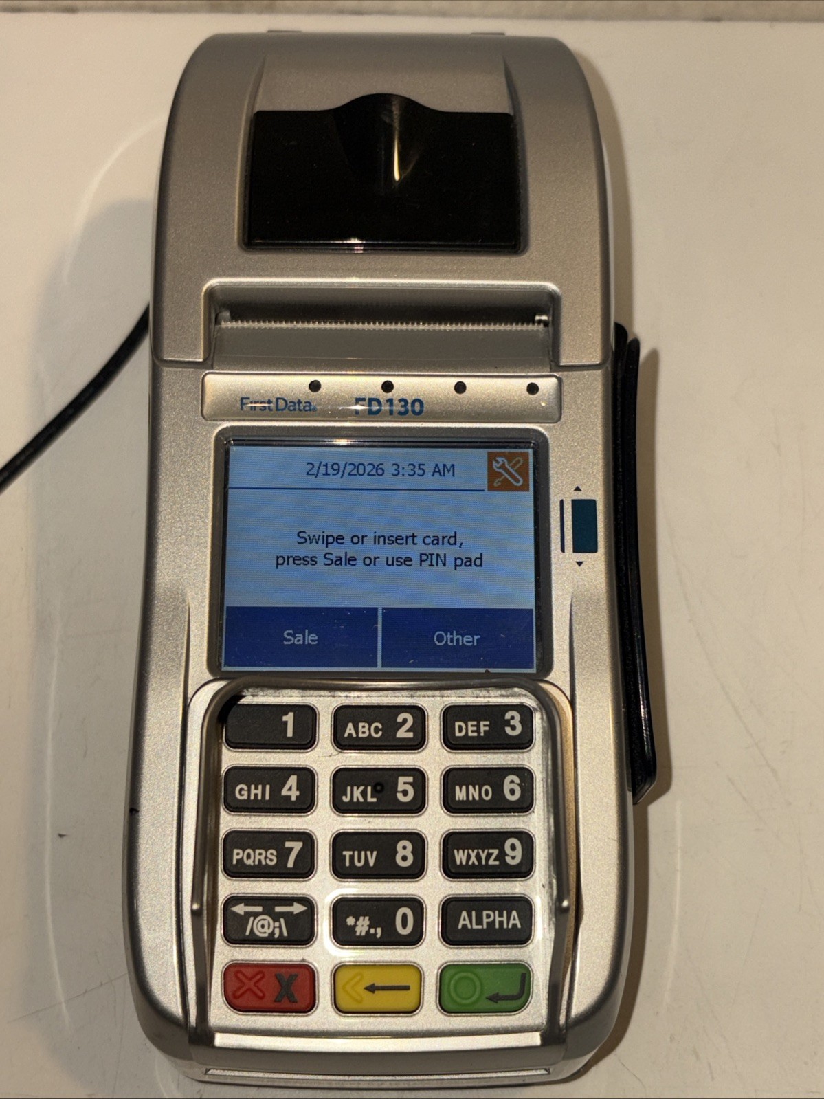 First Data FD130 Duo Credit Card Terminal