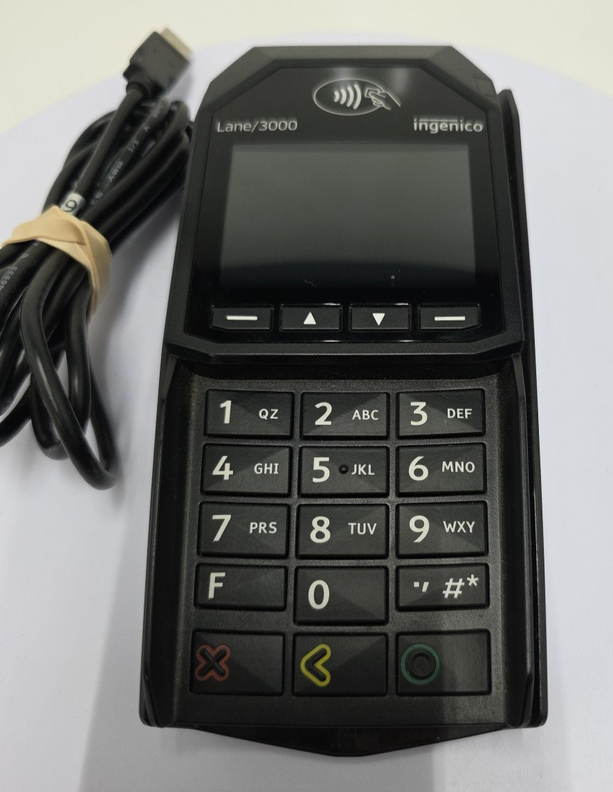 Ingenico LANE 3000 Credit Card Terminal Reader TRD30110877B LAN300-USLLT03A