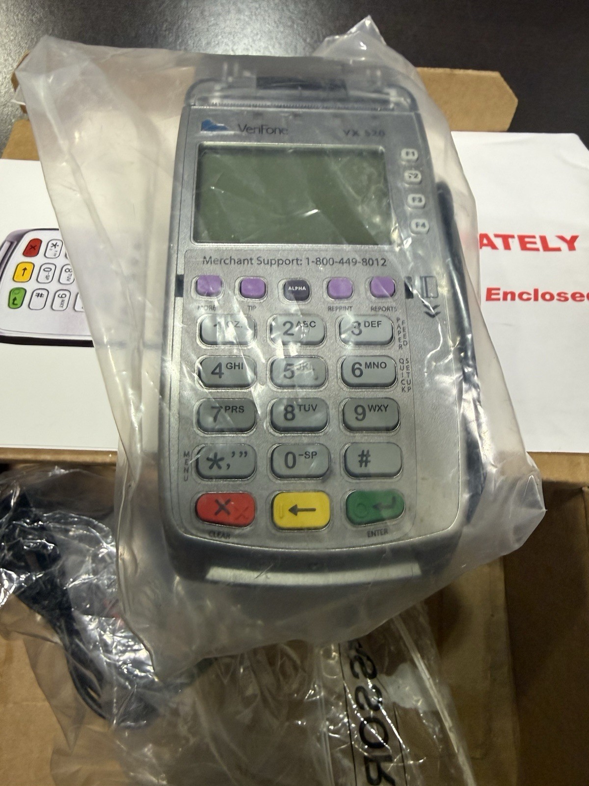 Verifone VX 520 EMV Credit Card Machine