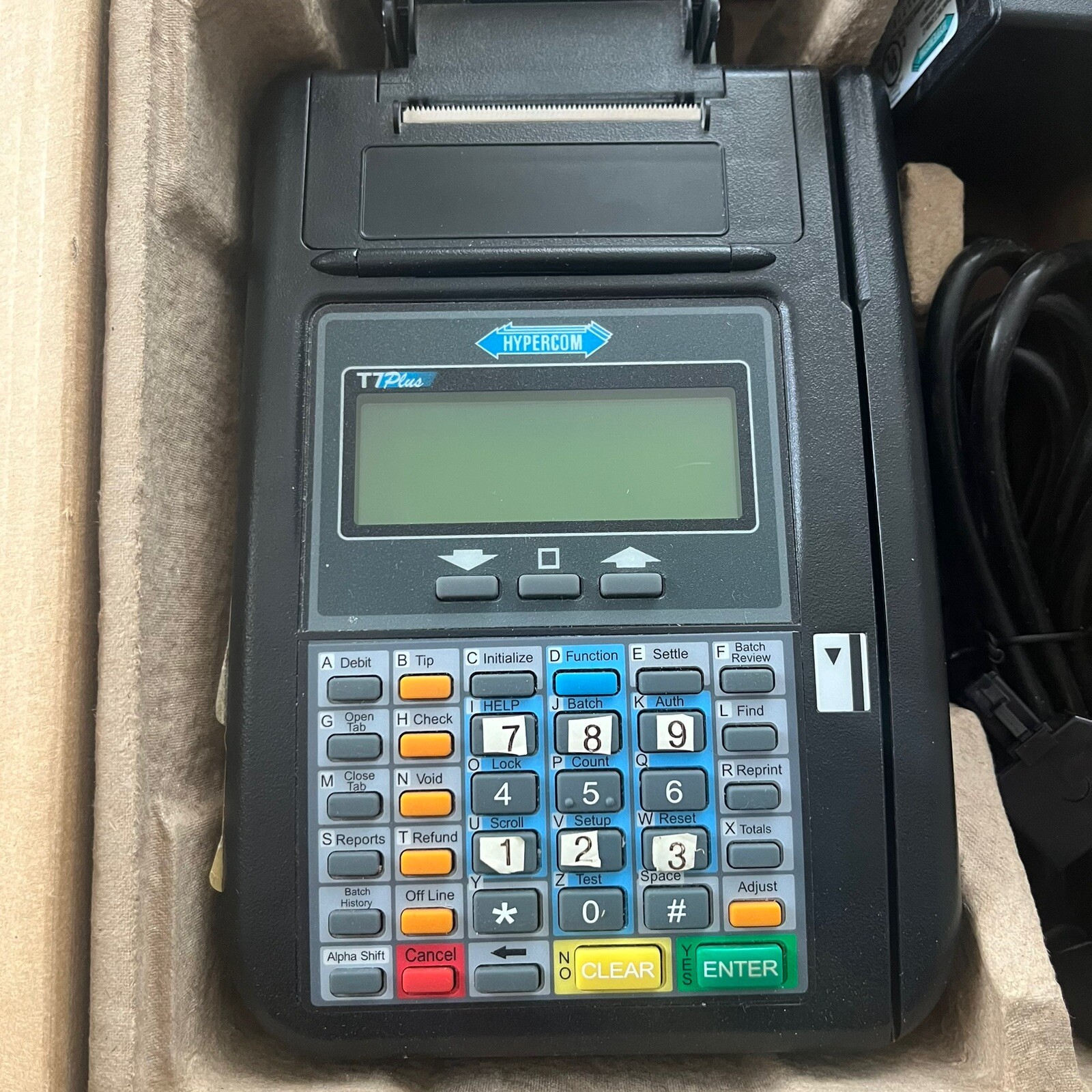 Hypercom T7Plus POS Credit Card Terminal