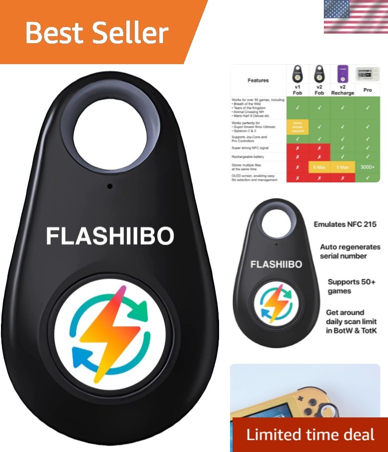 Unlimited NFC Emulator Fob v2 – Boost Your Nintendo Switch Gaming Experience