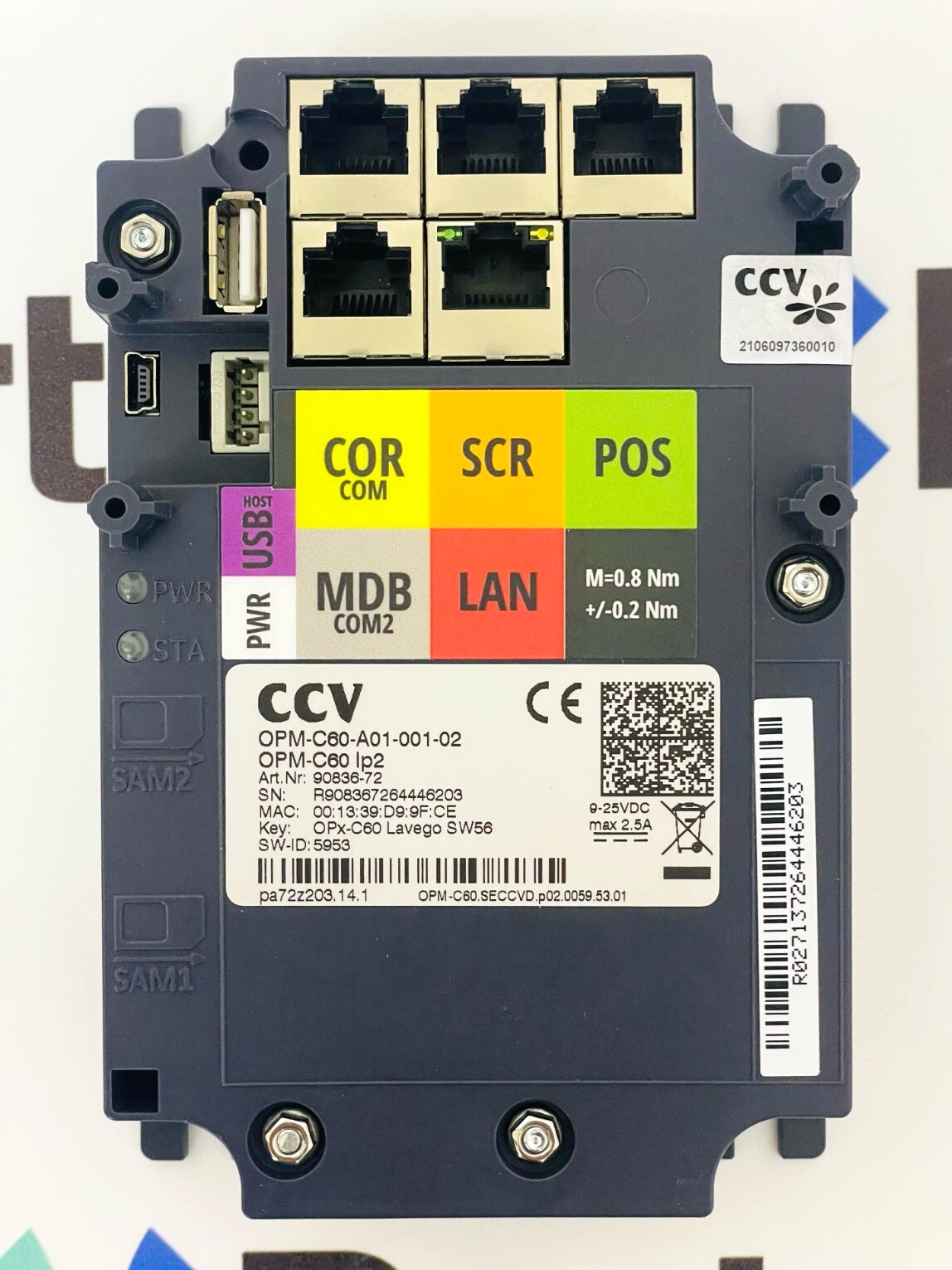 CCV OPM-C60-A01-001-02 Terminal Control Module OPM-C60IP2