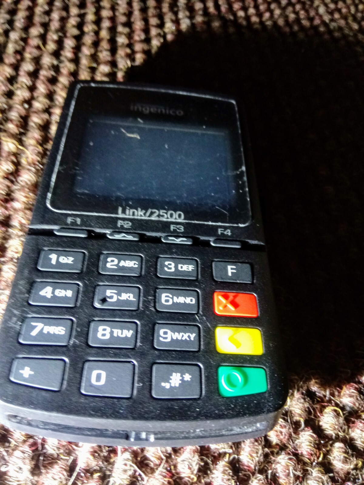 Ingenico Link 2500 PMF30912010U Wireless Terminal W/battery 3N0108063